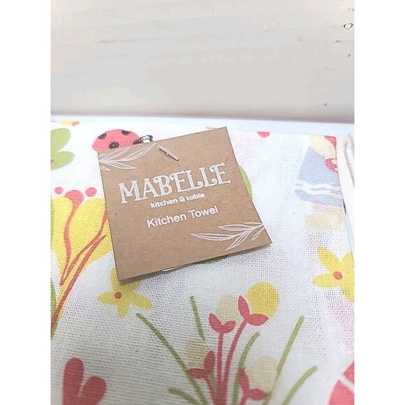 NEW MABELLE Set Of 2 Spring/Easter Dish Towels Happy Easter Bunny 15"X25" - Picture 4 of 6